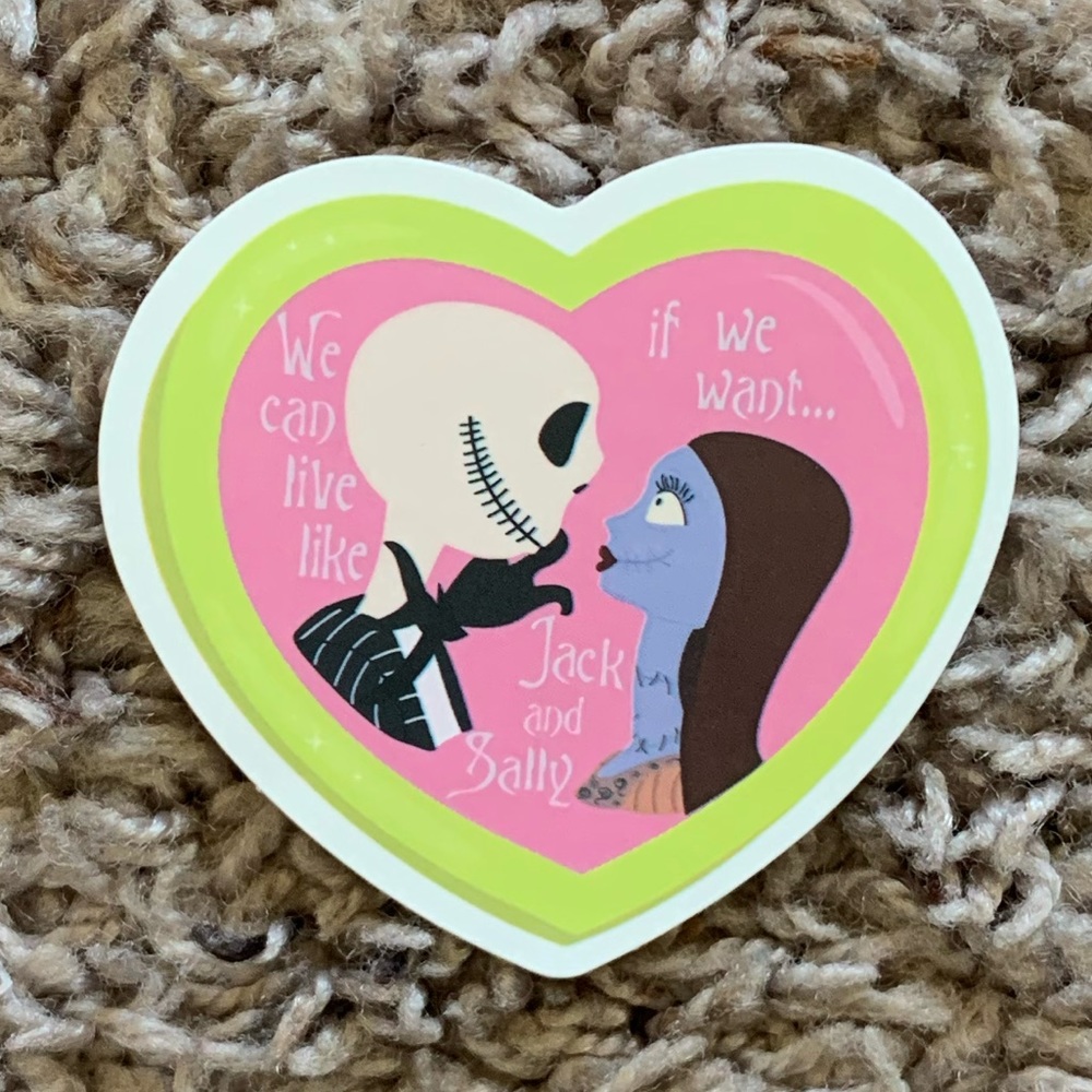 6/$12 🎃 Nightmare Before Christmas Sticker